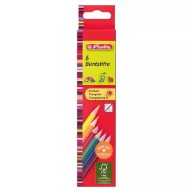 Herlitz Trio lakkozott 6db-os színesceruza készlet