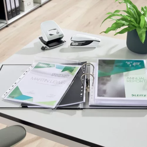 Leitz Jumbo A4 lefűzhető füllel 5db/cs genotherm