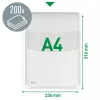 Leitz Jumbo A4 lefűzhető füllel 5db/cs genotherm