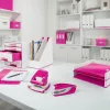 Leitz WOW Nexxt 30-Blatt-Heftgerät in Rosa