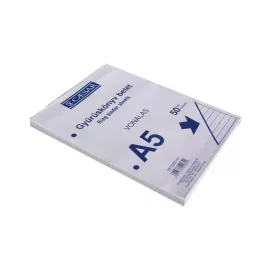 Caesar A5 50-Blatt-Ringordner-Einlage (liniert)