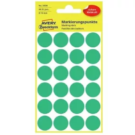 Avery 3006 18mm 96db-os zöld jelölőpont