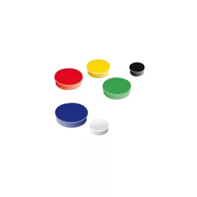   Office Depot 10 mm 10 Stück gemischte Farben Whiteboard-Magnete