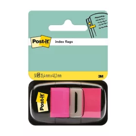   Post-it 680-21 25x43mm öntapadós 50db rózsaszín jelölőcímke