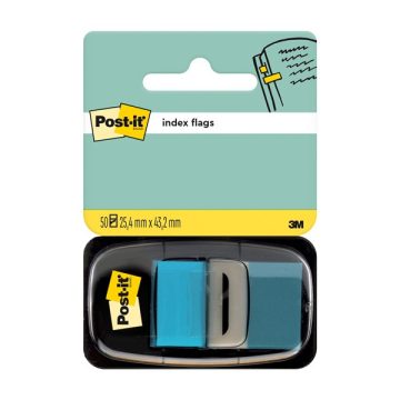   Post-it 680-23 25x43mm öntapadós 50db élénk kék jelölőcímke