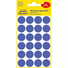   Avery 3596 18mm visszaszedhető 96db-os indigókék jelölőpont