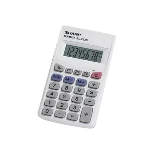 Sharp EL233S alapműveletes zsebszámológép