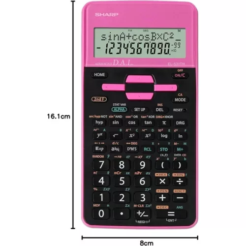 Sharp EL531THBPK 273 funkciós tudományos számológép