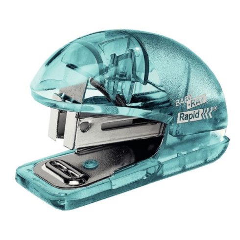 Esselte Colour'Ice mini áttetsző kék tűzőgép