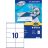 Avery Europe100 ELA022 105x57mm univerzális 1000db-os etikett