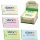 Stick'N 78x127mm Recyclingpapier, 100 Blatt, 12 Blöcke/Box