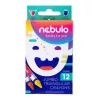 Nebulo Jumbo háromszögletű 12 db-os vegyes színű zsírkréta készlet