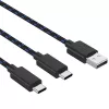 Venom VS5002 PS5 Dual Play & Charge 3m USB Type-C fekete töltőkábel