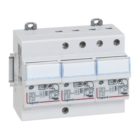 Legrand 003953 Lexic 4P 12kA komplett túlfeszültség-levezető