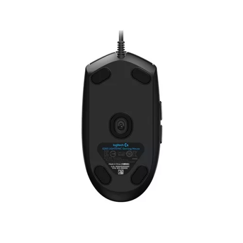 Logitech G203 Lightsync fekete gamer egér