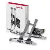Axagon PCEA-PSN 1 paralelný port 2 sériové porty 1 linka PCI-Express karta