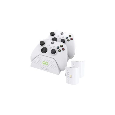 Venom VS2871 Xbox Series X|S/Xbox One fehér dupla töltőállomás + 2db akkumulátor