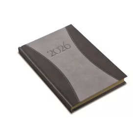 Realsystem 2026 PrémiumA 9412-73 B6 szürke zsebnaptár