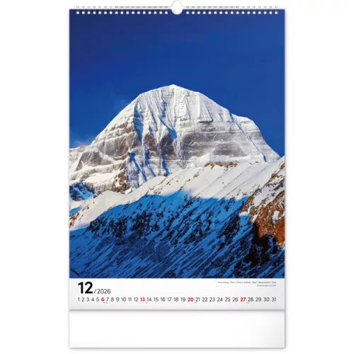 Realsystem 2026 Mountains 6094-MO falinaptár