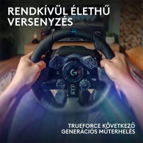 Logitech G923 Racing Wheel and Pedals PS4/PS5/PC kormány + pedál
