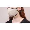 Mask it. umývateľné textilné béžové dámske rúško na tvár