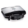 Tefal SM157236 Ultrakompakter Grill-/Panini-/Sandwichtoaster in Edelstahl-Schwarz