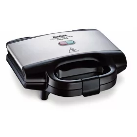   Tefal SM157236 Ultrakompakter Grill-/Panini-/Sandwichtoaster in Edelstahl-Schwarz