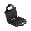 Tefal SM157236 Ultrakompakter Grill-/Panini-/Sandwichtoaster in Edelstahl-Schwarz