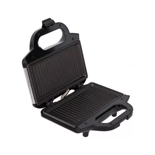 Tefal SM157236 Ultrakompakter Grill-/Panini-/Sandwichtoaster in Edelstahl-Schwarz