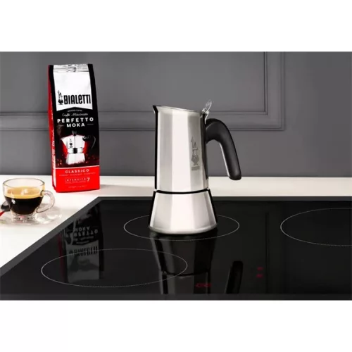 Bialetti Venus 7256/CN inox indukčný kávovar pre 10 osôb