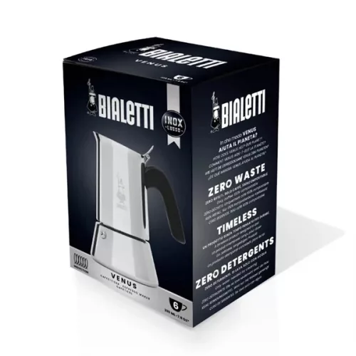 Bialetti Venus 7256/CN inox indukčný kávovar pre 10 osôb
