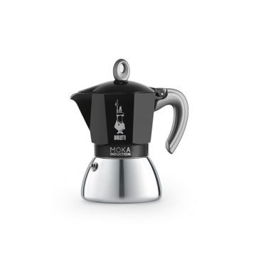   Bialetti Moka 6936 Induction fekete 6 személyes indukciós kotyogós kávéfőző