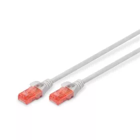 DIGITUS Cat.6 U/UTP LSZH 1m graues Patchkabel