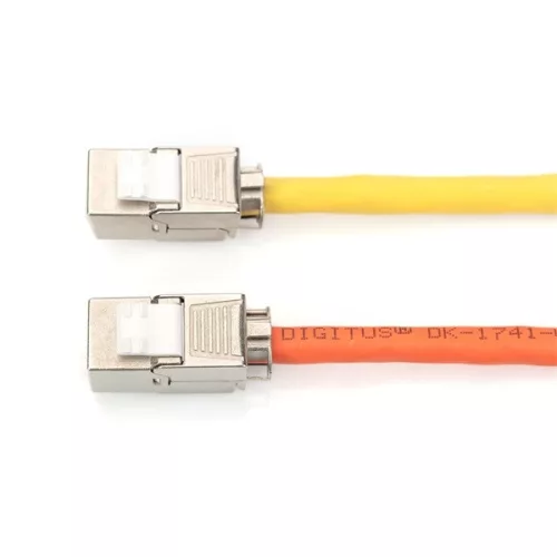 DIGITUS Cat.6A geschirmter, werkzeugloser Keystone-Anschluss