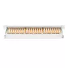 DIGITUS 19" 1HE 24-Port Cat.6 Kompaktes graues geschirmtes Patchpanel