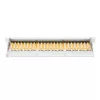 DIGITUS 19" 1HE 24-Port Cat.6 Kompaktes graues geschirmtes Patchpanel