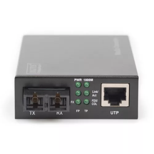 DIGITUS Gigabit MM 0,5 km (RJ45-SC) Medienkonverter