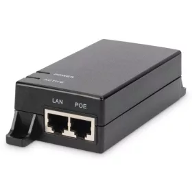 DIGITUS Gigabit Ethernet PoE 802.3af 15,4W Leistungssender