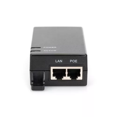 DIGITUS Gigabit Ethernet PoE 802.3af 15,4W Leistungssender