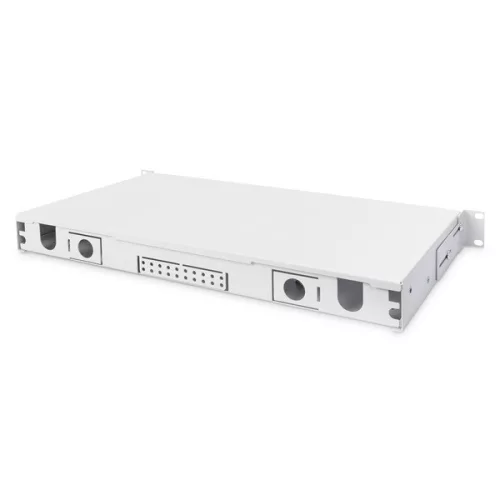 DIGITUS 1U frontlose graue optische Einheit