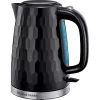 Russell Hobbs 26051-70/RH Wabenförmiger Wasserkocher 1,7 l, schwarz