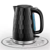 Russell Hobbs 26051-70/RH Wabenförmiger Wasserkocher 1,7 l, schwarz