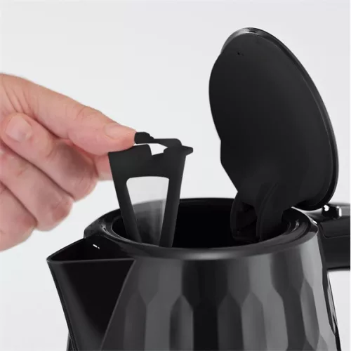 Russell Hobbs 26051-70/RH Wabenförmiger Wasserkocher 1,7 l, schwarz