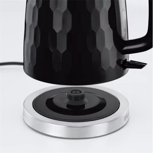Russell Hobbs 26051-70/RH Wabenförmiger Wasserkocher 1,7 l, schwarz