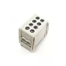   HLAK35-1/2M Hauptleitungsabzweig, grau verzinnt, 2x35mm² + 2x25mm², Leipold 080210-0-3
