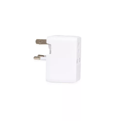 Cestovný napájací adaptér Kikkerland UL08-EU Cube s USB konektorom
