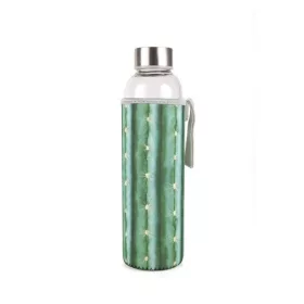   Sticlă de apă reîncărcabilă cu model de cactus Kikkerland CU248