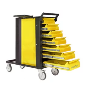 Stalflex WT-7D-TIG-Y gelber Montagewagen mit 7 Schubladen