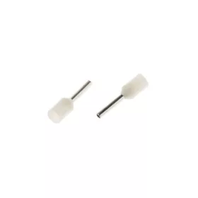 Tracon E060 0.75 mm2 100 db Szigetelt fehér érvéghüvely