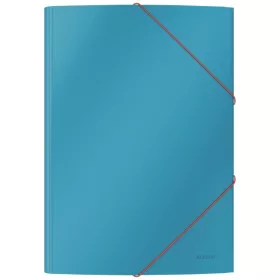   Leitz COSY Soft touch A4 mapa od gumenog kartona u mirnoj plavoj boji